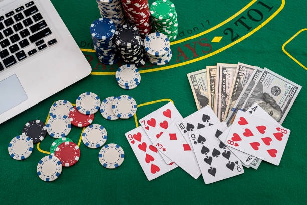 Live dealer blackjack table with multiple camera angles